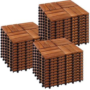 STILISTA drevené dlaždice, mozaika 3, agát, 3 m² vyobraziť