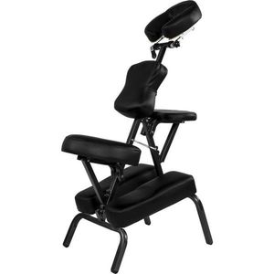 MOVIT 1326 Masážna stolička skladacia čierna 8, 5 kg vyobraziť