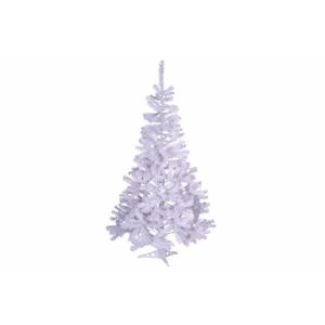 Umelý vianočný strom s trblietavým efektom - 120 cm, biely vyobraziť