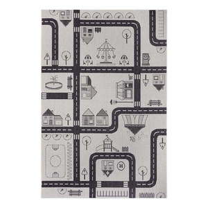 Krémovobiely detský koberec Ragami City, 80 x 150 cm vyobraziť