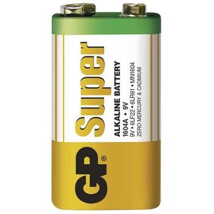 EMOS Alkalická batéria GP Super 9V (6LF22), 1ks B01511 vyobraziť