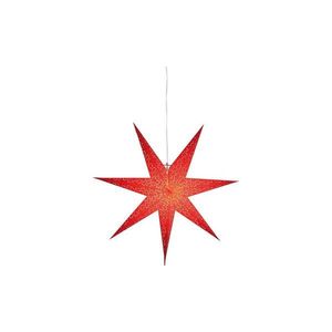Červená svetelná dekorácia Star Trading Dot, Ø 70 cm vyobraziť