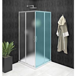 GELCO - SIGMA SIMPLY sprchové dvere posuvné pre rohový vstup 900 sklo BRICK GS2490 vyobraziť