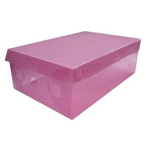 Krabica na topánky S - ružová vyobraziť