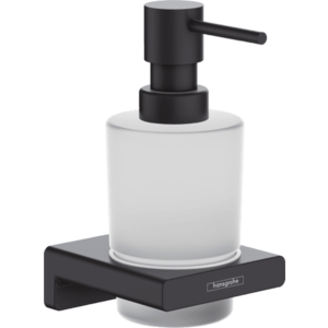 Hansgrohe AddStoris - Dávkovač tekutého mydla, matná čierna 41745670 vyobraziť