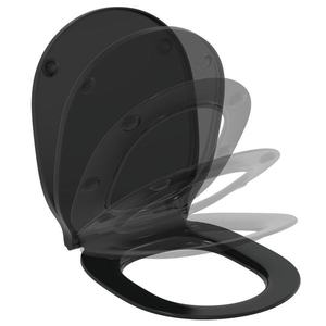 Ideal Standard Connect Air - Sedátko wrapover, Soft-Close, hodvábna čierna E0368V3 vyobraziť