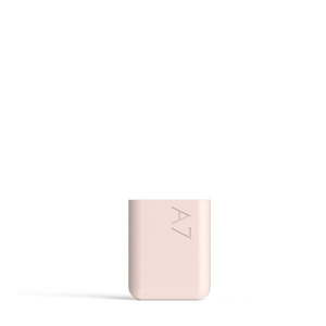 Ružové silikonové puzdro na ploskú fľašu Memobottle A7 Sleeve vyobraziť