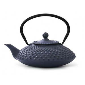 Modrá liatinová kanvica so sitkom na sypaný čaj Bredemeijer Xilin, 1, 25 l vyobraziť