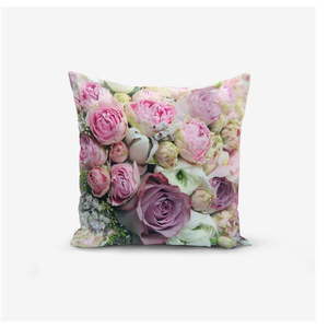 Obliečky na vankúš s prímesou bavlny Minimalist Cushion Covers Roses, 45 × 45 cm vyobraziť