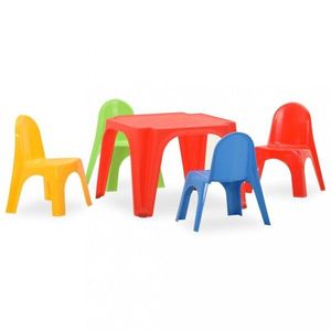 Detský stôl s stoličkami PP Dekorhome vyobraziť
