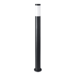 LED Solution Čierne záhradné svietidlo guľatý stĺpik 110cm E27 8594 vyobraziť