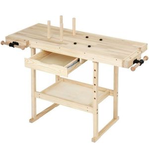 Pracovný stôl drevený, 83 cm vyobraziť