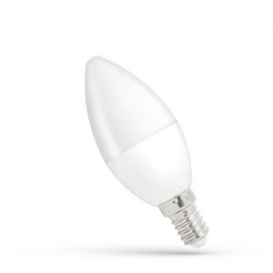 LED žárovka SVÍČKA 8W E-14 teplá bílá vyobraziť