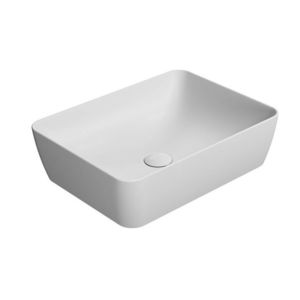 GSI - SAND/NUBES keramické umývadlo na dosku 50x38cm, biela mat 903709 vyobraziť