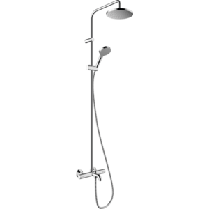 Hansgrohe Vernis Blend - Sprchový/vaňový systém, termostatický, hlavová sprcha + ručná sprcha, chróm 26274000 vyobraziť