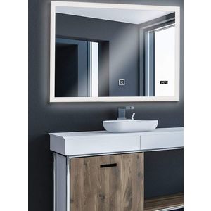 Aquamarin Kúpeľňové zrkadlo s LED osvetlením, 80 x 60 cm vyobraziť