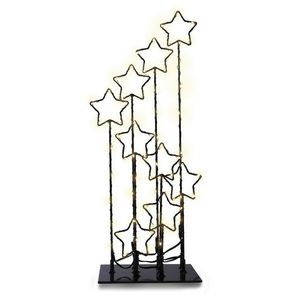 DecoKing Vianočná LED dekorácia s hviezdami, 16 cm vyobraziť