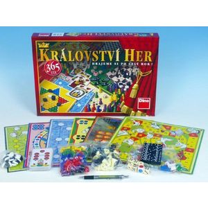 Kráľovstvo 36hier - súbor hier spoločenská hra v krabici 43x30x5cm vyobraziť
