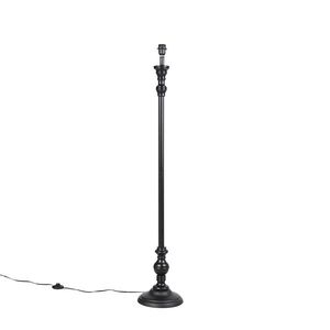 Klasická stojaca lampa čierna - Classico vyobraziť
