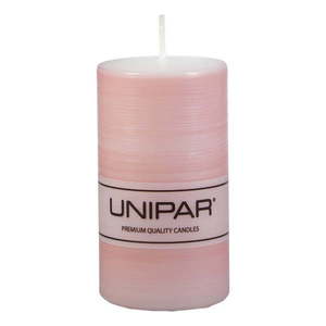Ružová sviečka Unipar Finelines, doba horenia 40 h vyobraziť