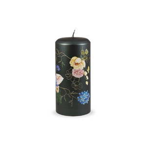 Tmavozelená sviečka Unipar Flower Paradise, doba horenia 73 h vyobraziť
