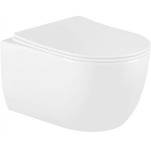 MEXEN/S - Carmen Závesná WC misa vrátane sedátka s slow-slim, duroplast, biela 30880400 vyobraziť