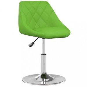 Kancelárska stolička umelá koža / chróm Dekorhome Zelená vyobraziť