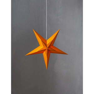 Oranžová vianočná svetelná dekorácia Star Trading Diva, ø 60 cm vyobraziť