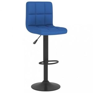 Barová stolička látka / kov Dekorhome Modrá vyobraziť