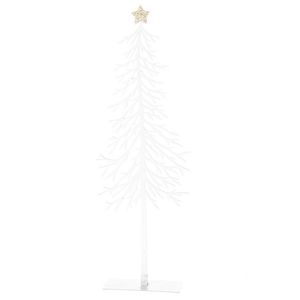 Vianočná kovová dekorácia Tree with star, 8 x 25 x 3, 5 cm vyobraziť