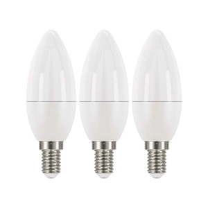 Súprava 3 LED žiaroviek EMOS Classic Candle Warm White, 5W E14 vyobraziť