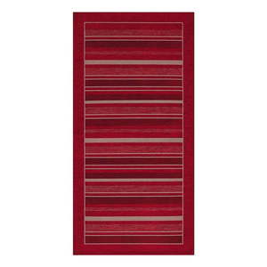 Červený behúň Floorita Velour, 55 x 280 cm vyobraziť