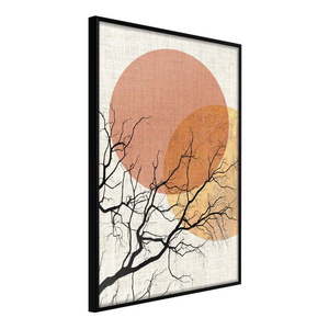 Plagát v ráme Artgeist Gloomy Tree, 30 x 45 cm vyobraziť