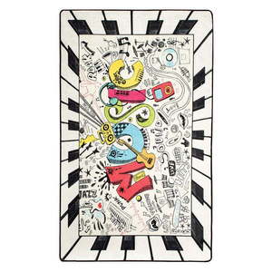 Detský protišmykový koberec Chilam Music, 100 x 160 cm vyobraziť