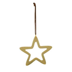 Závesná vianočná dekorácia v zlatej farbe Ego Dekor Star vyobraziť
