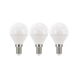 Súprava 3 LED žiaroviek EMOS Classic Mini Globe Warm White, 5W E14 vyobraziť