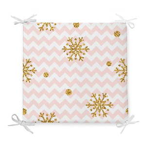 Vianočný sedák s prímesou bavlny Minimalist Cushion Covers Pastel Stripes, 42 x 42 cm vyobraziť