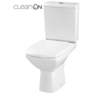 CERSANIT - WC KOMBI 482 CARINA NEW CLEAN ON 010 3 / 5l + sedadlo duraplastu soft close K31-044 vyobraziť