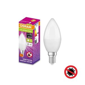 Osram LED Antibakteriálna žiarovka B40 E14/4, 9W/230V 4000K - Osram vyobraziť