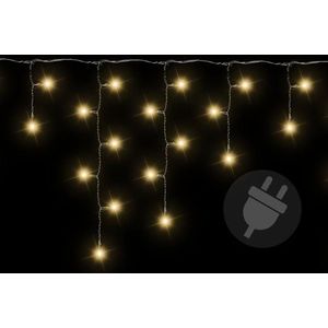 Nexos 1159 Vianočný svetelný dážď 144 LED teple biela - 5 m vyobraziť
