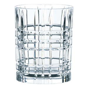 Súprava 4 pohárov na whisky z krištáľového skla Nachtmann Square Whiskey Set, 345 ml vyobraziť
