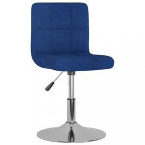 Barová stolička látka / kov Dekorhome Modrá vyobraziť