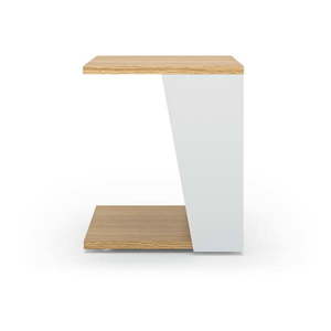 Konferenčný stolík s doskou v dubovom dekore 40x40 cm Albi - TemaHome vyobraziť