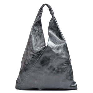 Čierna kožená kabelka Isabella Rhea Arya vyobraziť