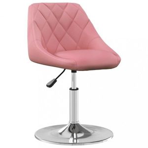 Barová stolička zamat / chróm Dekorhome Ružová vyobraziť