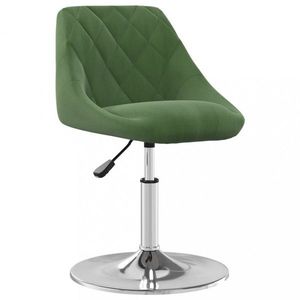 Barová stolička zamat / chróm Dekorhome Tmavo zelená vyobraziť