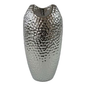Keramická váza Silver dots strieborná, 29 cm vyobraziť