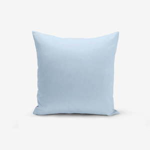 Modrá obliečka na vankúš Minimalist Cushion Covers Düz, 45 × 45 cm vyobraziť