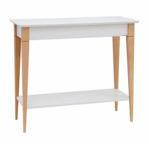 Biely konzolový stolík Ragaba Mimo, šírka 85 cm vyobraziť