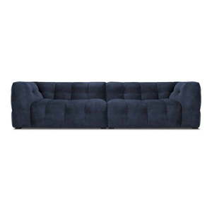 Modrá zamatová pohovka Windsor & Co Sofas Vesta, 280 cm vyobraziť